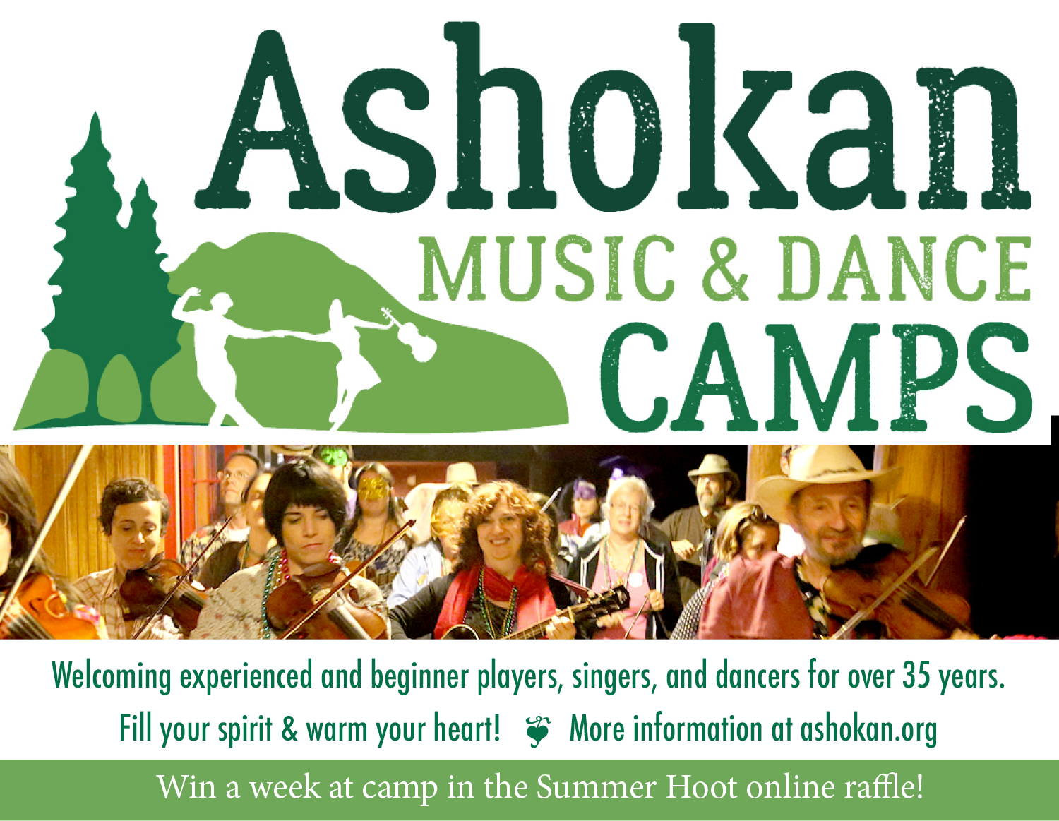 Win a Week at Ashokan Music & Dance Camp! Raffle Creator