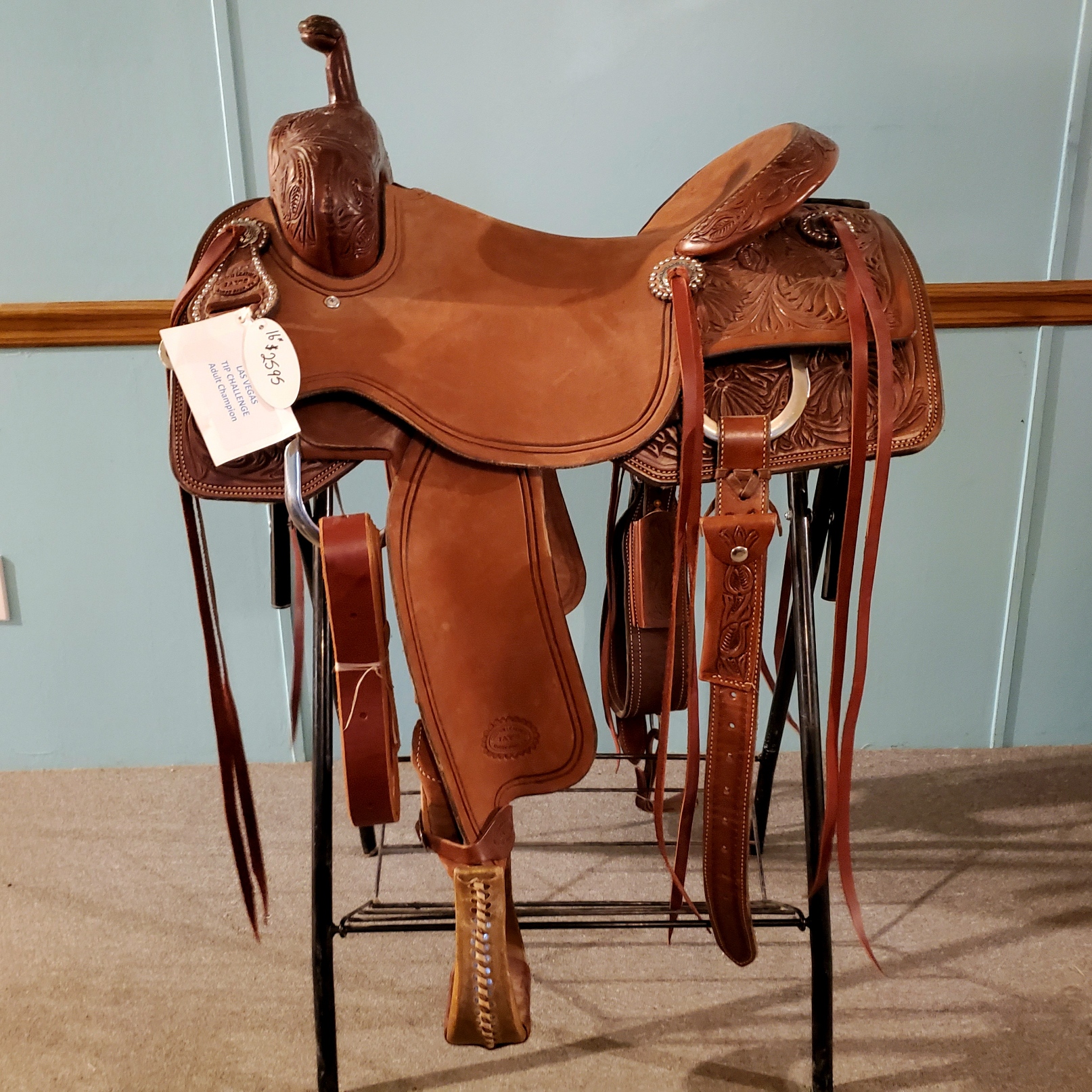 16-inch-ranch-cutter-saddle-jay-s-custom-saddles-raffle-creator