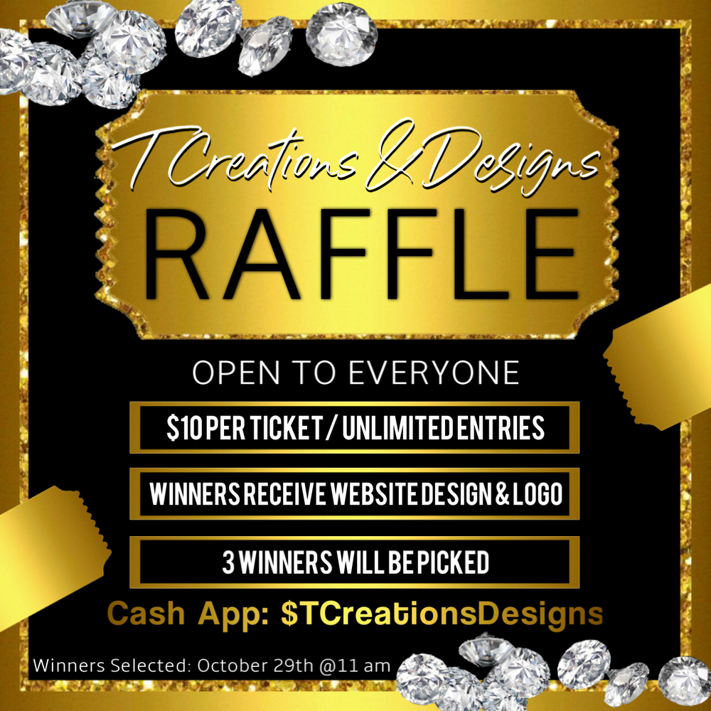 T Creations & Designs Raffle Raffle Creator