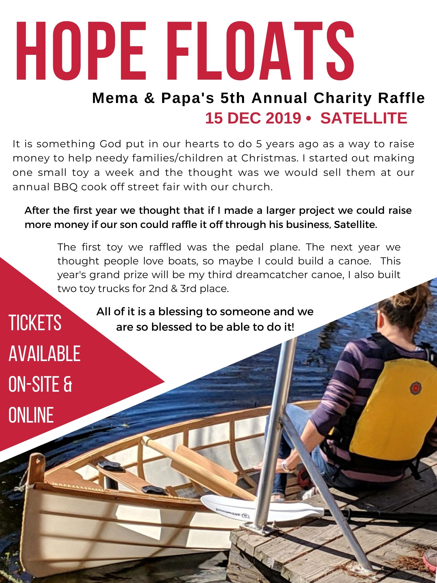 Hope Floats Raffle Creator