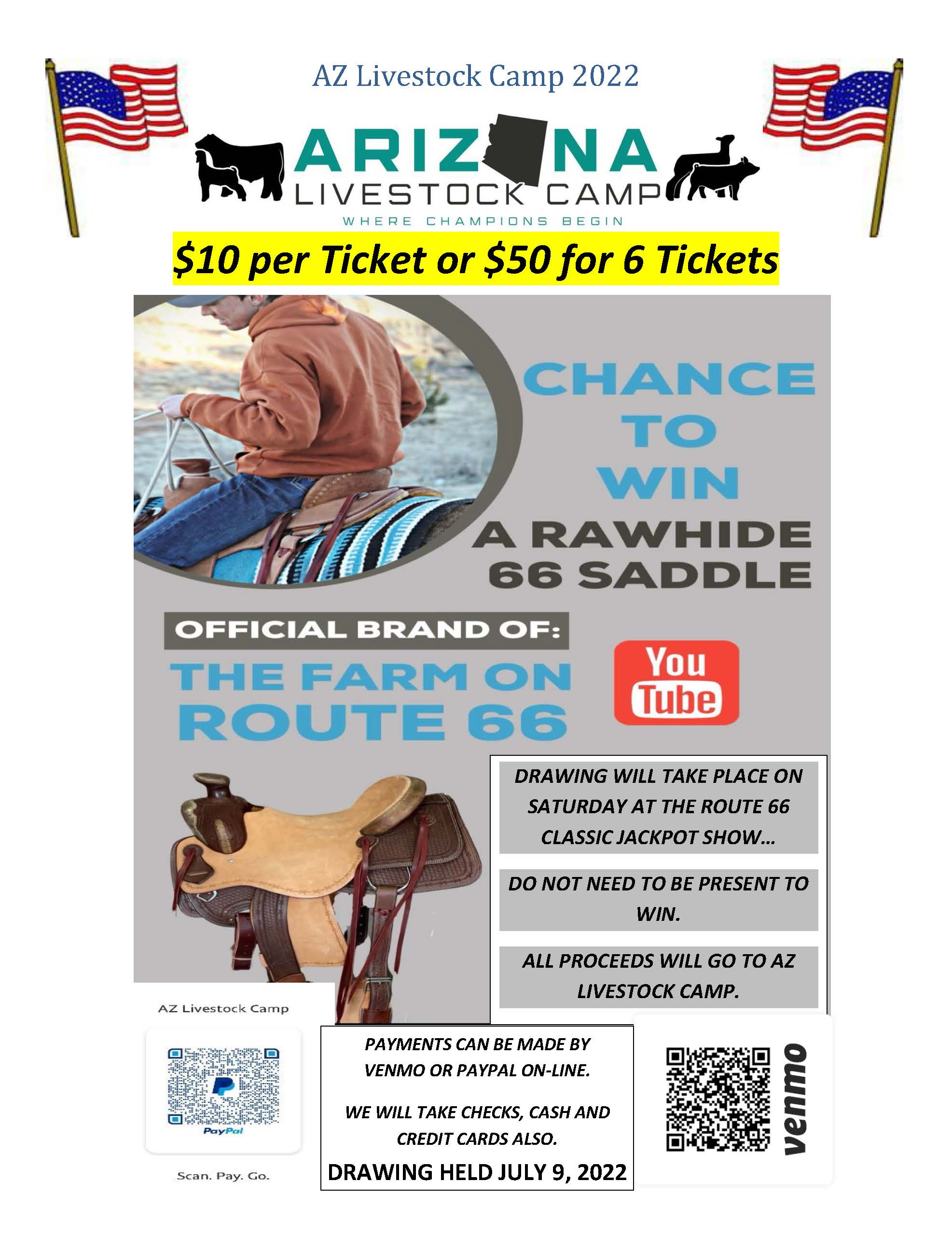 Support Livestock Youth Fundraiser Raffle Creator