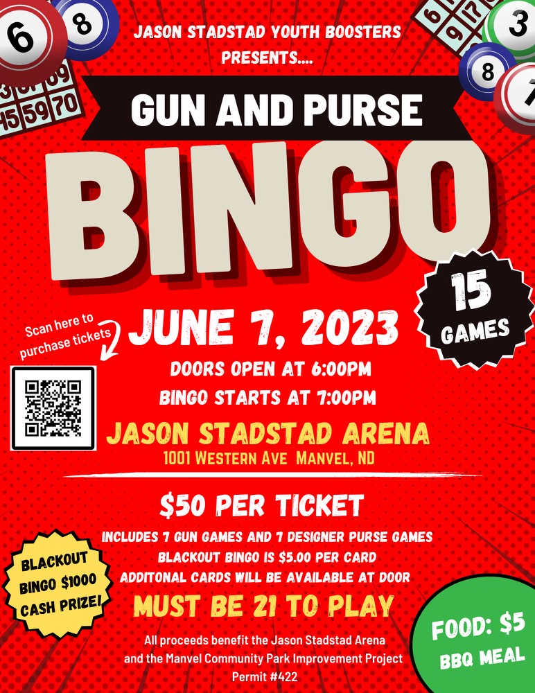 Gun and Purse Bingo 2023 Raffle Creator