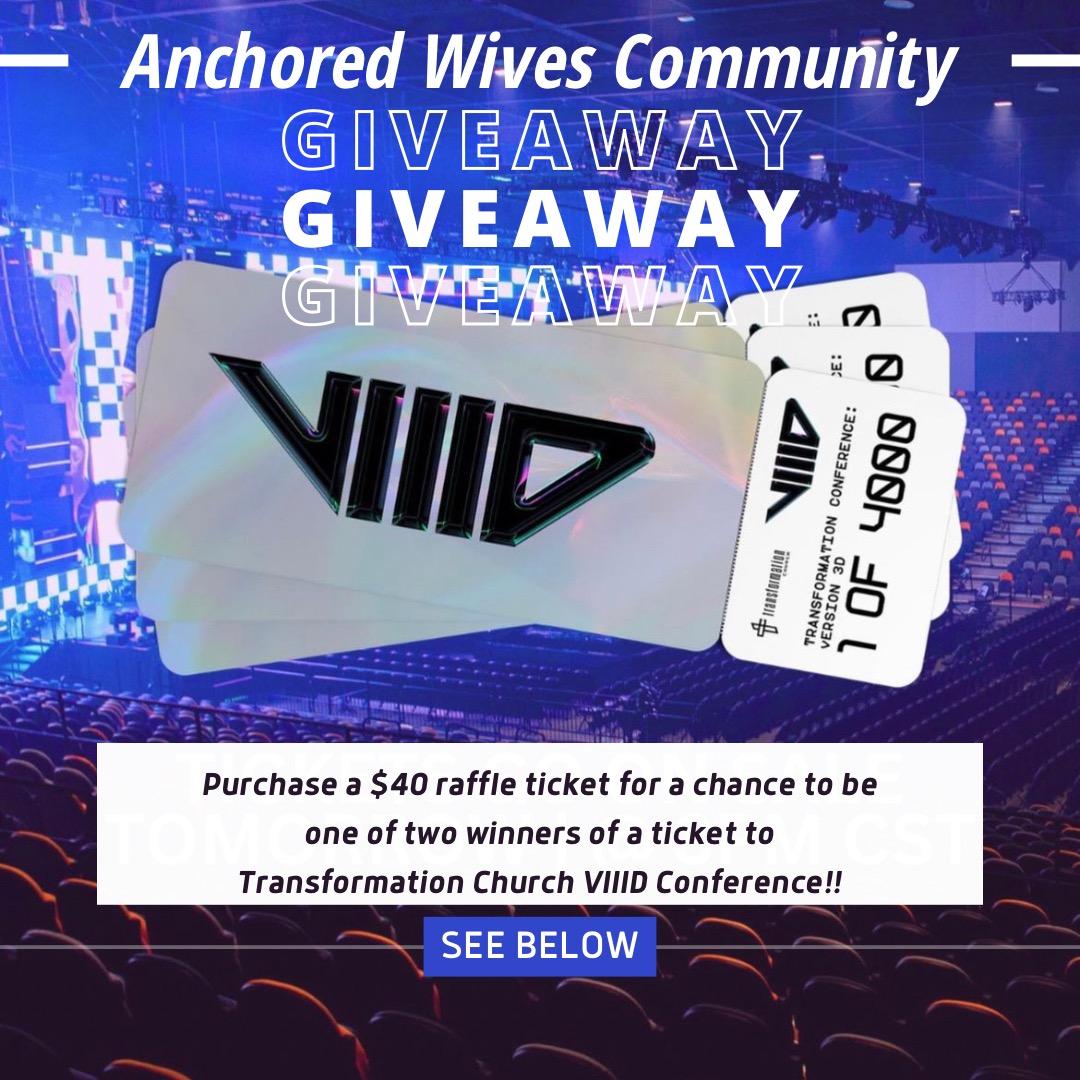 AWC_VIIID Conference ticket giveaway | Raffle Creator