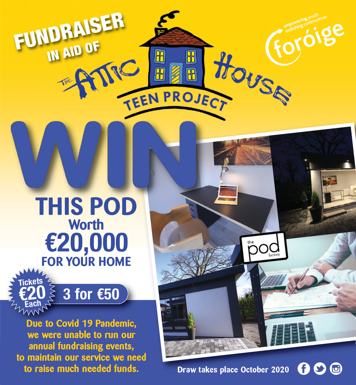 Win A Garden Office Pod worth €20000.00 Raffle Creator