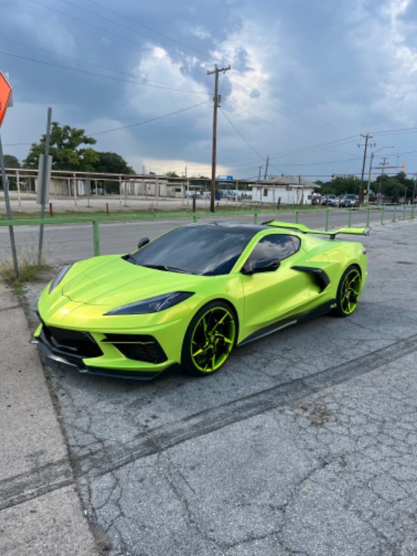 2020 CUSTOM C8 3LT Z51 CORVETTE WITH 21-22in ECL WHEELS | Raffle Creator