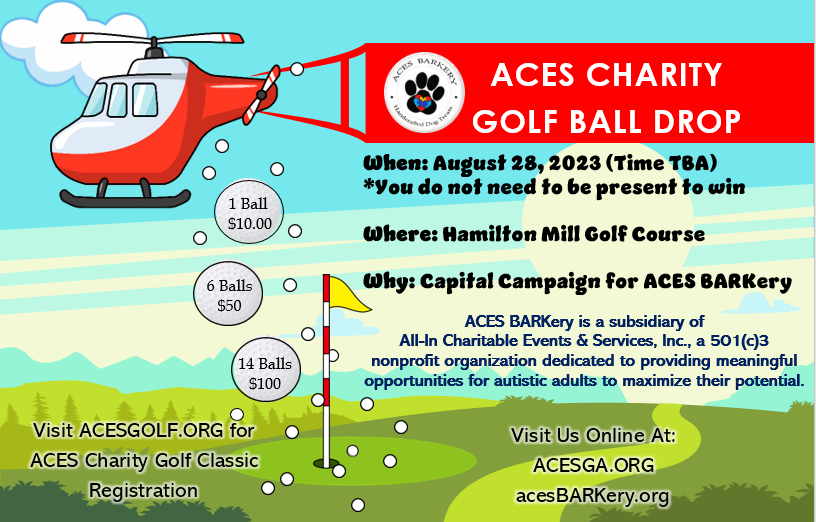 ACES Charity Golf Ball Drop Raffle Creator