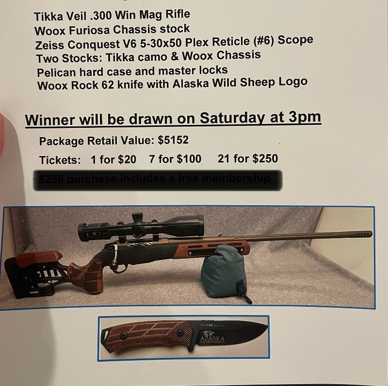 Custom .300 Win Mag Rifle | Raffle Creator
