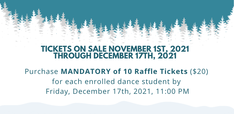 Dance Raffle 2021 Everybody Dance LA! Winter Raffle Fundraiser | Raffle Creator