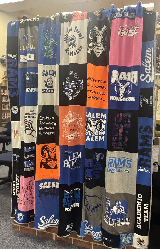 Shirt Raffle Sign 9th Annual Salem High School T-Shirt Blanket Raffle | Raffle Creator