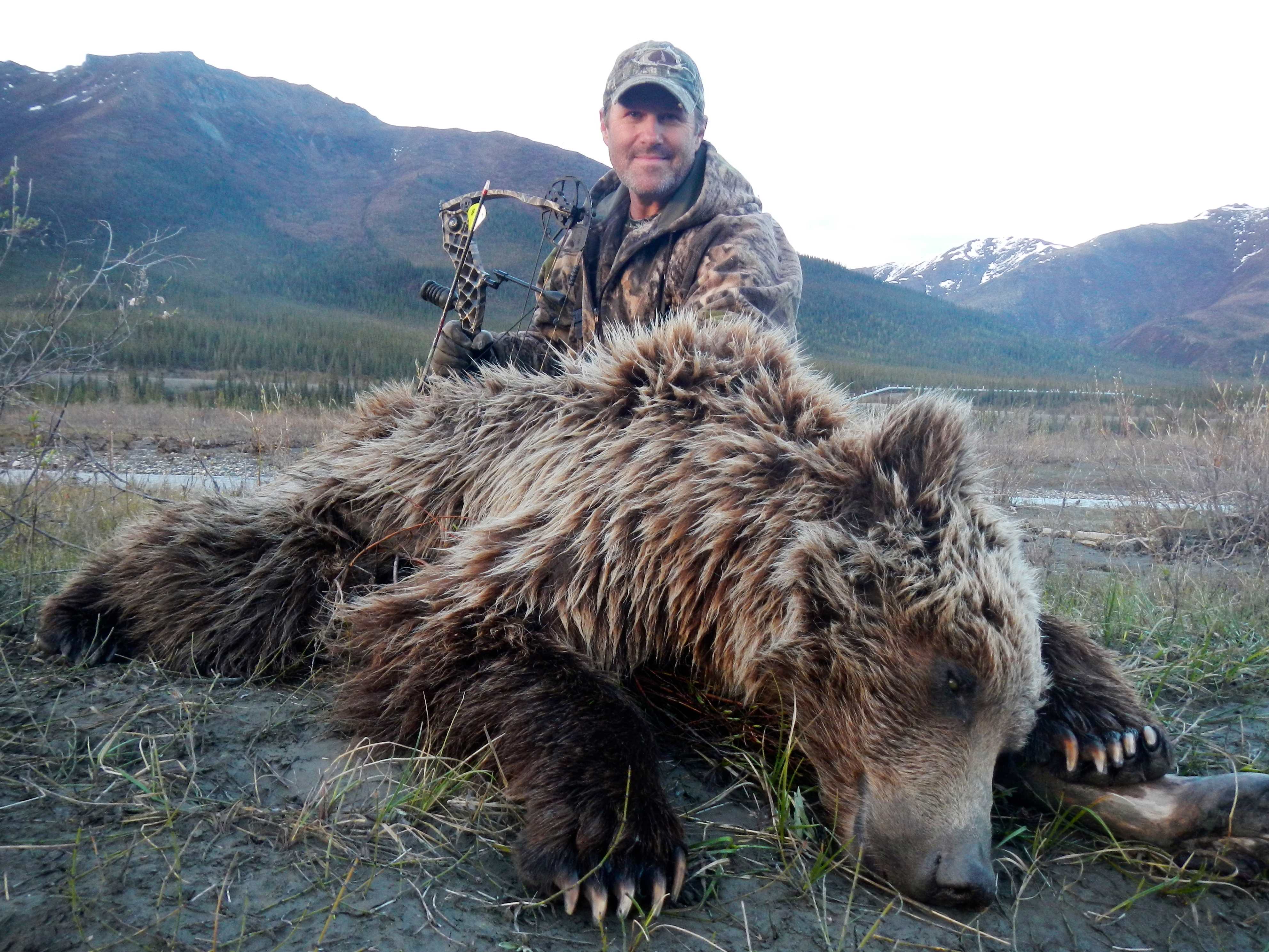 Archery Grizzly Bear with Denali Hunts Raffle Creator