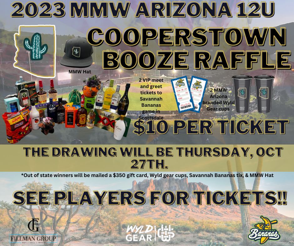 MMW Arizona 12U Cooperstown Raffle Raffle Creator