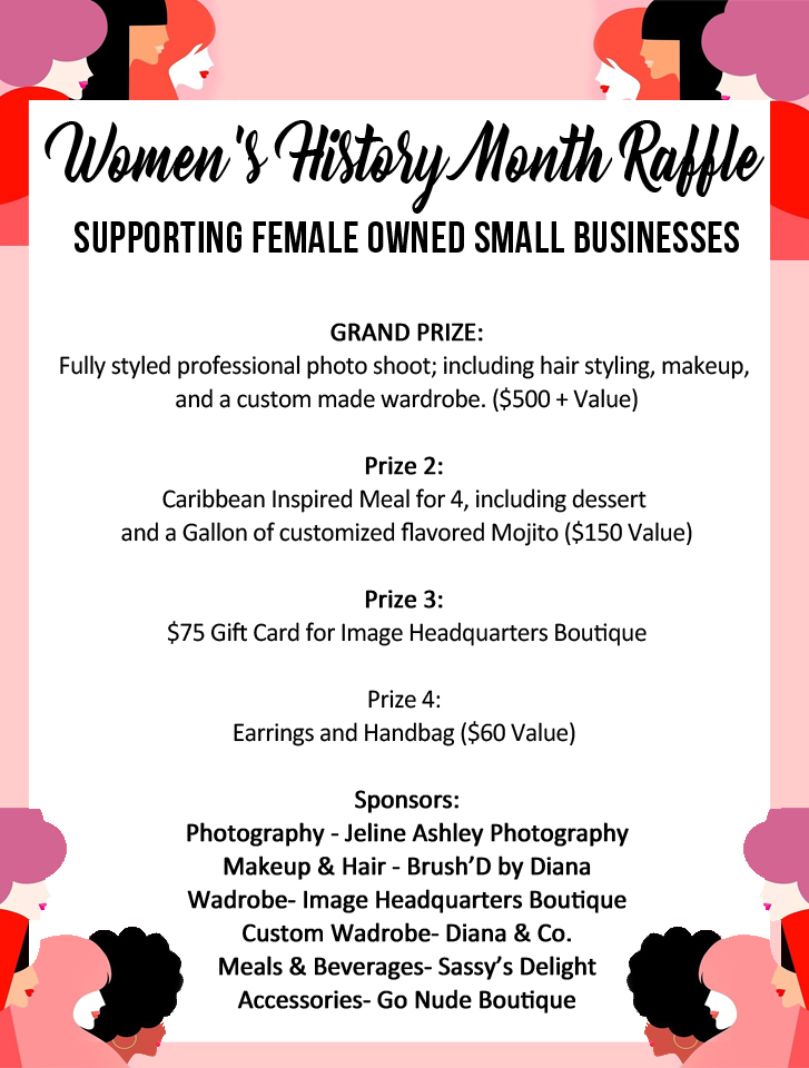 Women's History Month Raffle | Raffle Creator