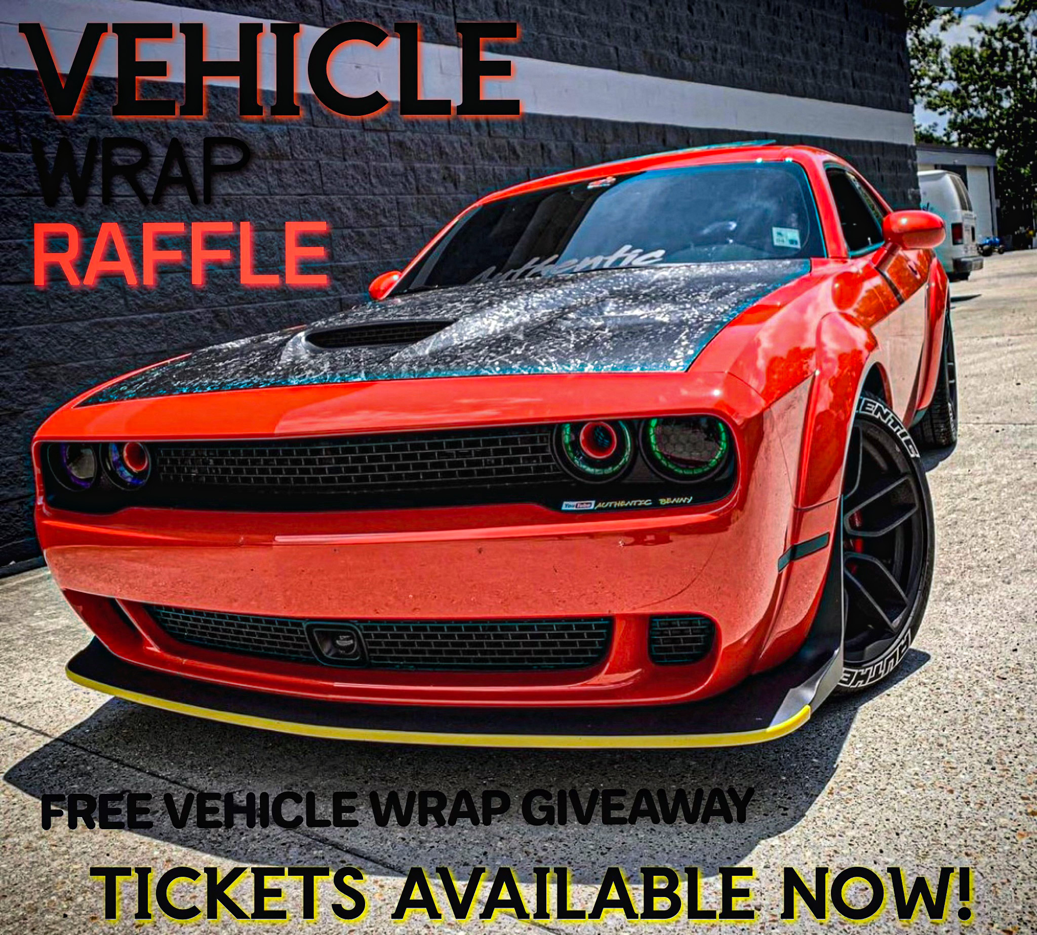 King Of Cuztomz Free Car Wrap | Raffle Creator