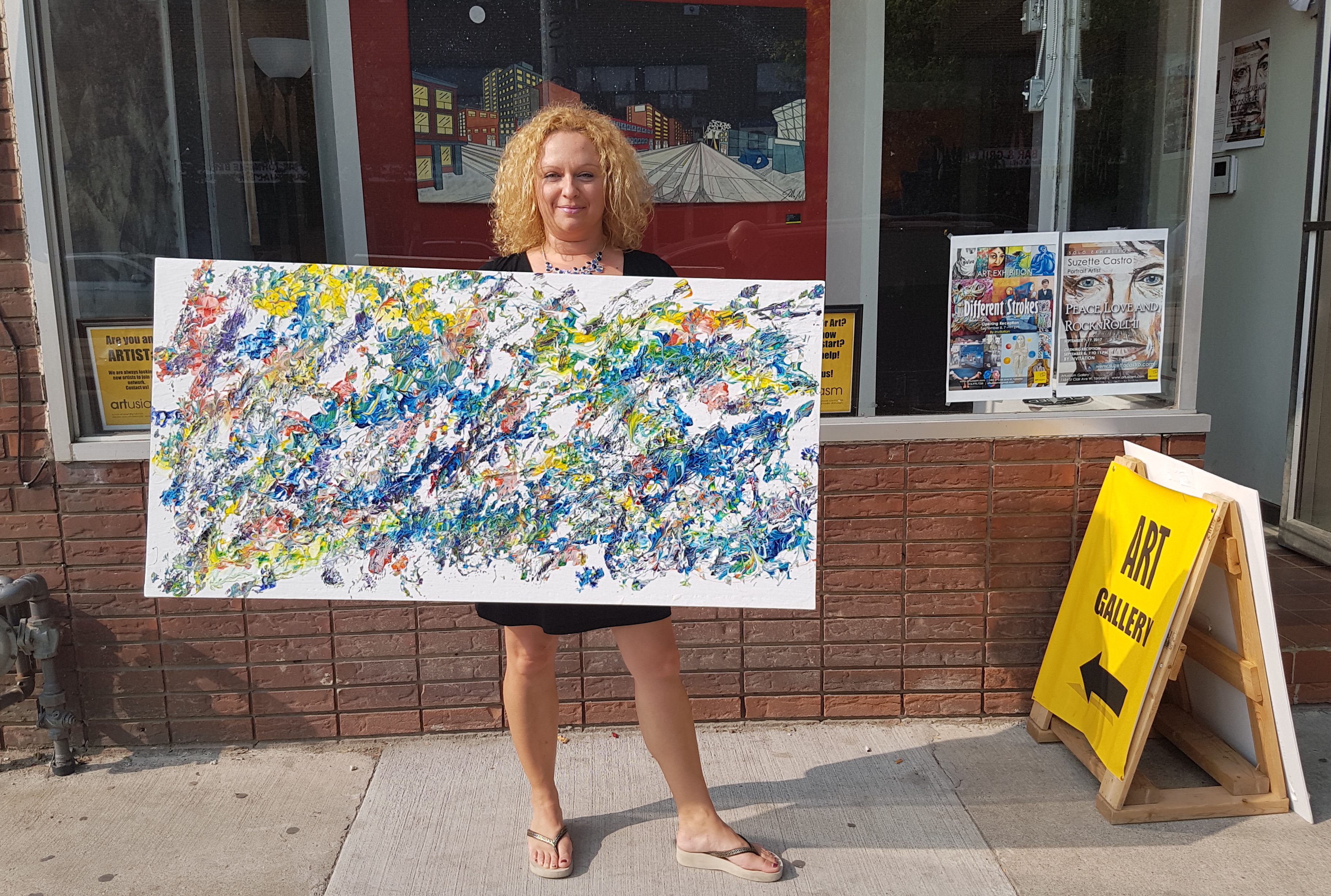 ART PAINTING RAFFLE "IMPULSE 3" Raffle Creator