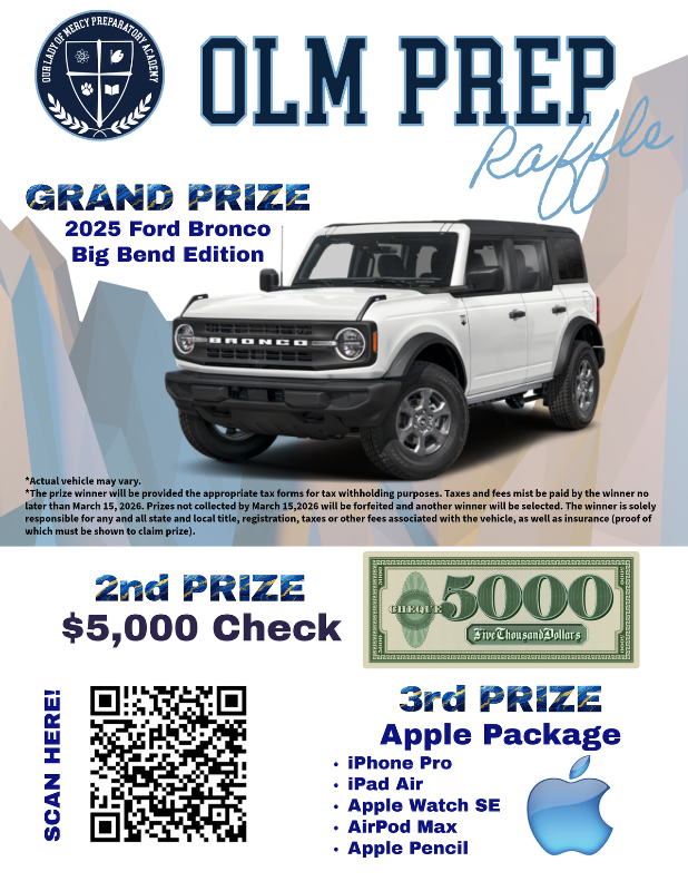 Ford Raffle 2025 Ford Branco Big Bend 4 Door | Raffle Creator
