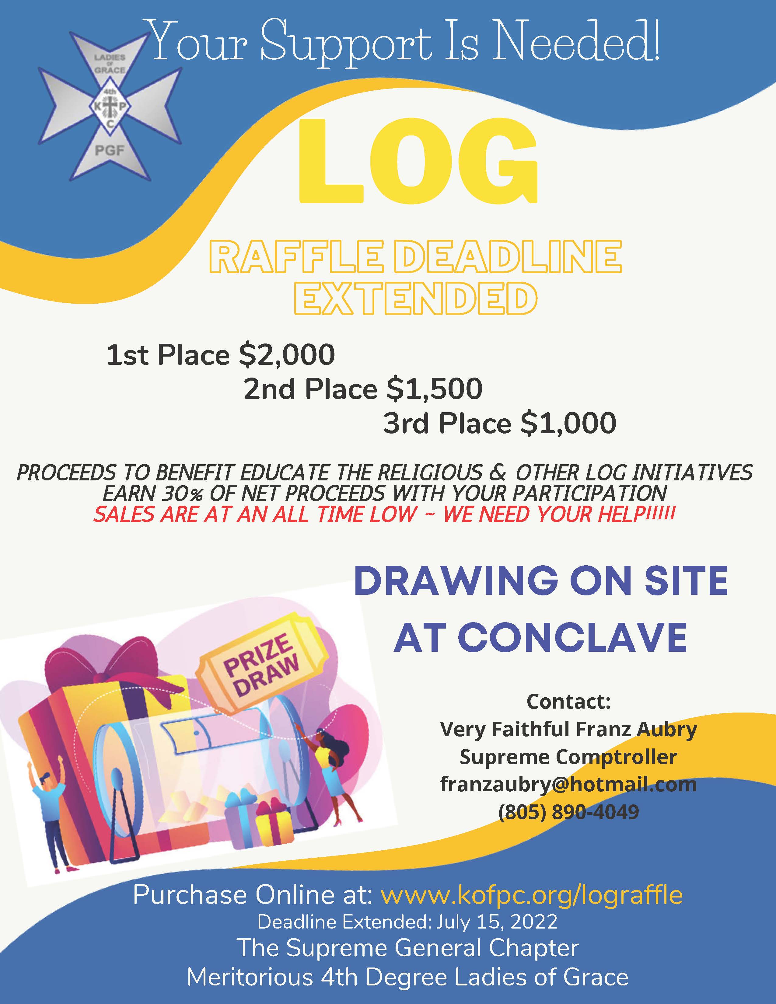 Ladies of Grace Raffle | Raffle Creator