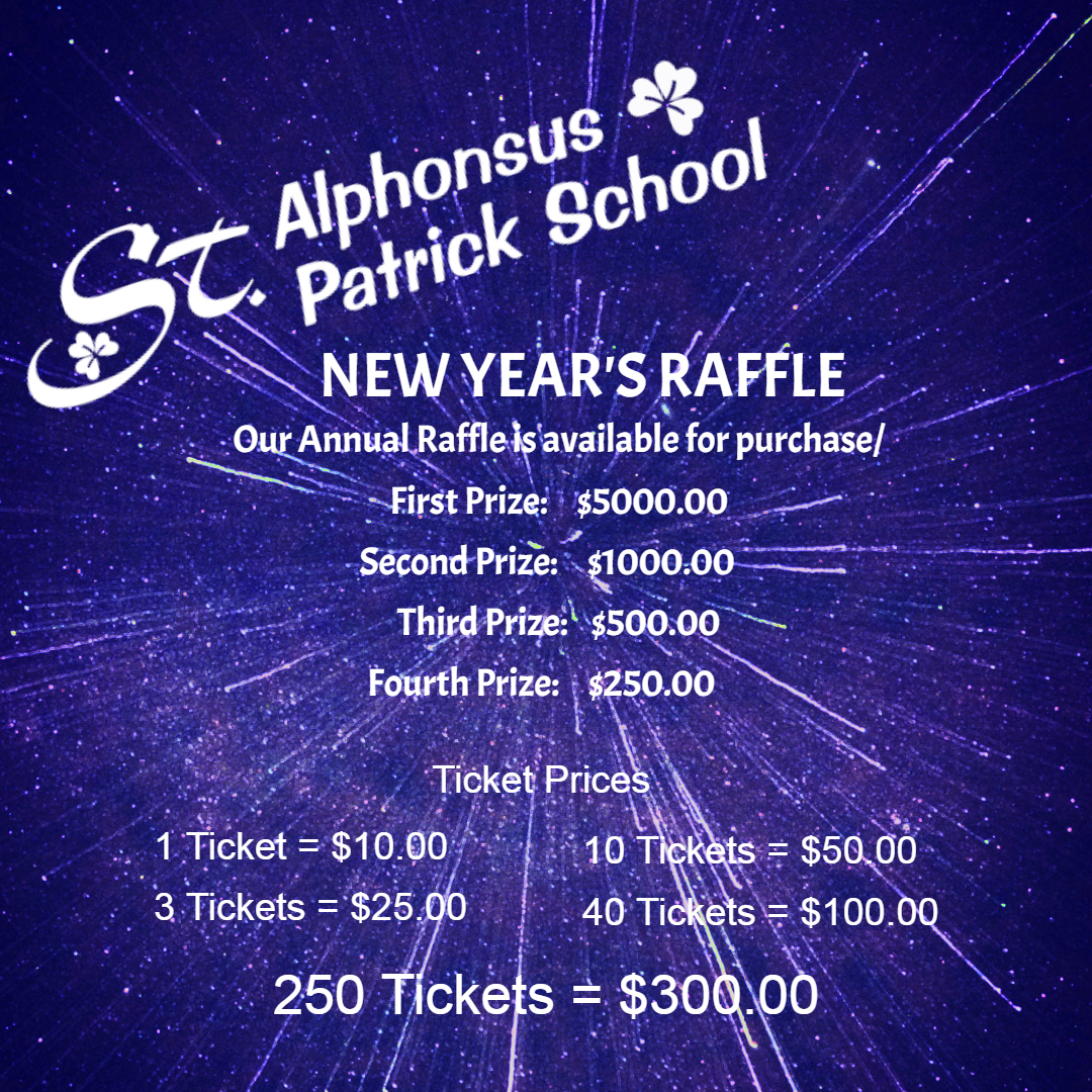 NEW YEARS DAY RAFFLE | Raffle Creator