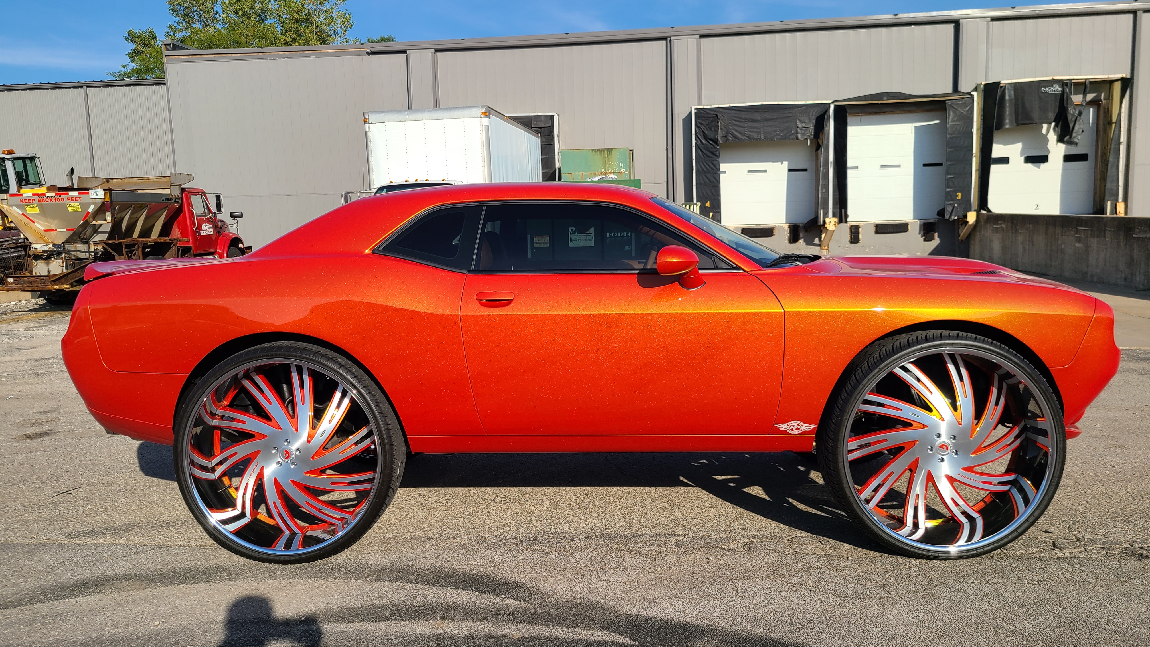 CJ CHALLENGER ON 34S AND CAMARO ON 32S FUNDRAISER | Raffle Creator