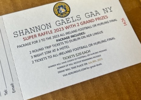 Super Raffle Yellow Shannon Gaels Super Raffle 2024 | Raffle Creator