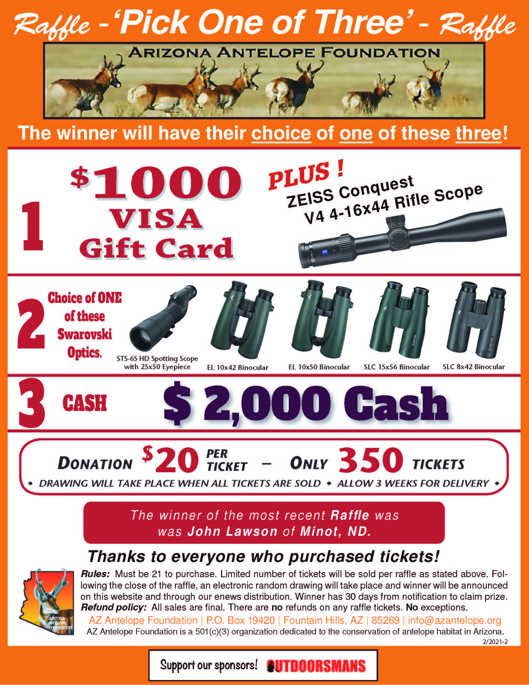 AAF Pick One | Raffle Creator